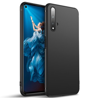 Ốp Điện Thoại Silicon Mềm Mặt Nhám Màu Đen Cho Huawei P60 Pro Nova 7 SE 5 Pro 5T 4 4E 3i 3 3E 2S 2i 2 Plus