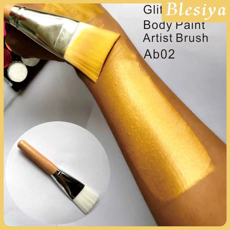 Gold Color Face Body Paint Oil Painting Art Make Up Tool Halloween Party Kit