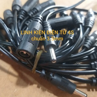Cáp chuyển nguồn adapter chuẩn ra đen