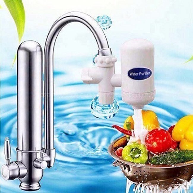 ĐẦU LỌC NƯỚC SWS TỰ ĐỘNG TẠI VÒI WATER 4 cấp lọc