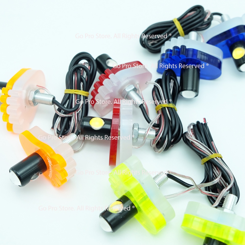 Bộ Đèn Xi Nhan HÌNH BÀN CHÂN LED 2 TẦNG