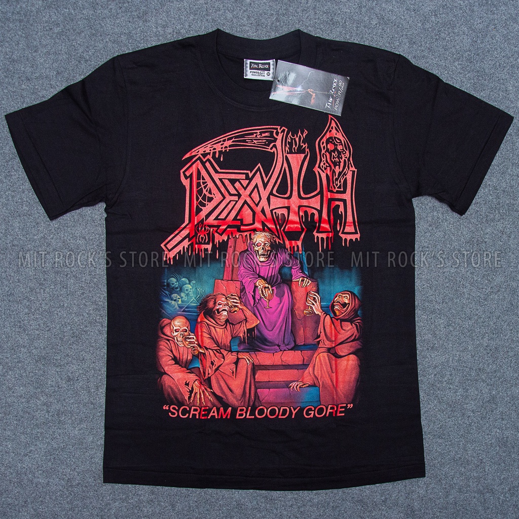 Áo Death - Rock band tee - Áo Rock - Size S, M, L, XL, XXL - Áo Thái Lan