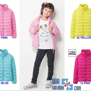 ÁO LÔNG VŨ SIÊU NHẸ BÉ GÁI UNIQLO