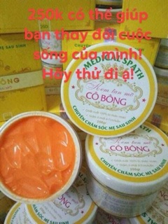 Kem tan mỡ CÔ BÔNG