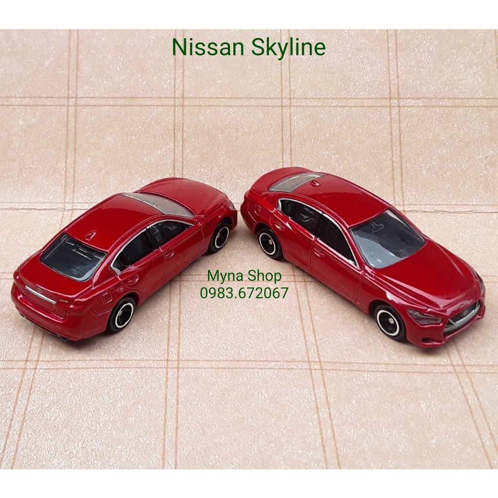 Đồ chơi mô hình tĩnh xe tomica, No.76 Nissan Skyline