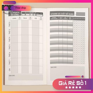 [ COMBO] Sổ Planner - Sổ "Khỏe Đẹp Khỏe Đều"