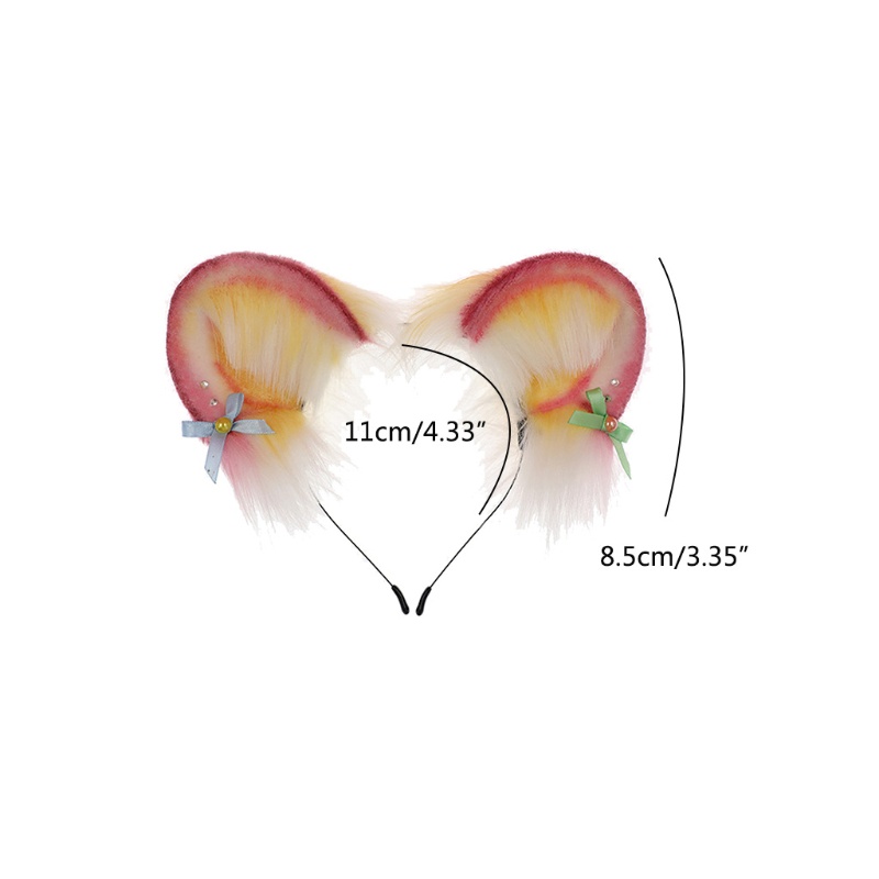 Băng Đô Tai Mèo Lông Xù Đáng Yêu Dành Cho Chụp Ảnh