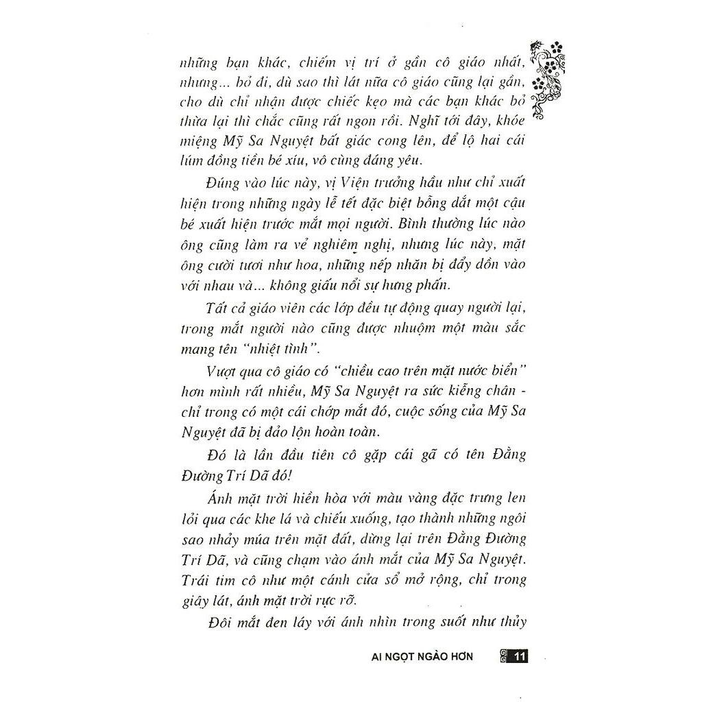 Sách - Ai Ngọt Ngào Hơn