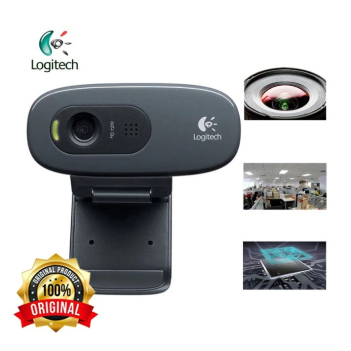 Webcam Logitech C270 Hd 720P Cao Cấp Cho Windows, Mac Os & Chrome Os Giá Rẻ Nhất