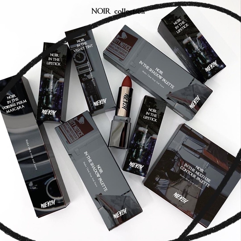 Son thỏi Merzy Noir Im The Lipstick