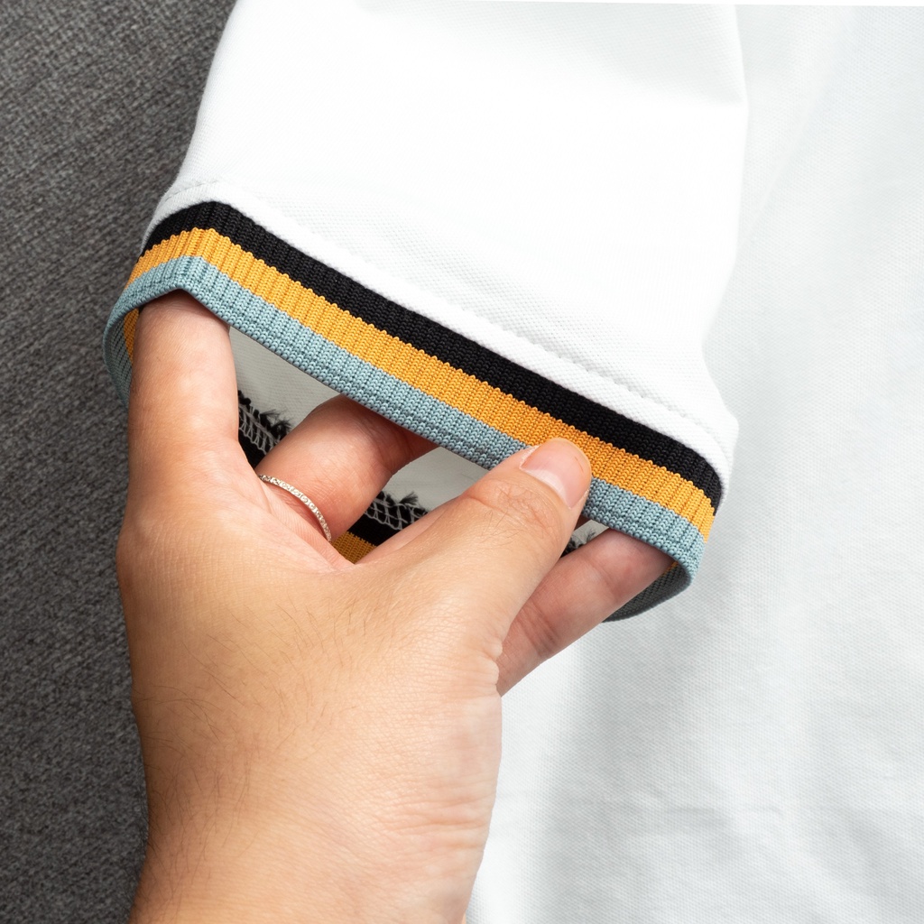 Aó polo nam cao cấp LCST cổ phối 2 khuy,Form Slimfit,vải COTTON khô co dãn 4 chiều,thấm hút mồ hôi,Hàng VNXK