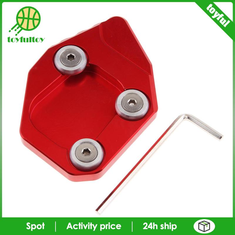 Đệm Mở Rộng Chân Chống Màu Đỏ Cho Honda CBR600RR 07-12