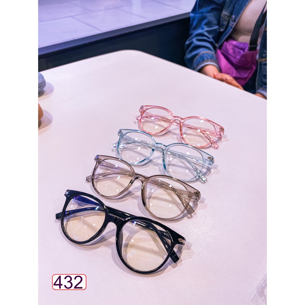 [Mã FARSSTGRE giảm 5K đơn bất kỳ] Mắt Kính Giả Cận From Tròn Gọng Mũi Tền 432 Cực Đẹp | BigBuy360 - bigbuy360.vn