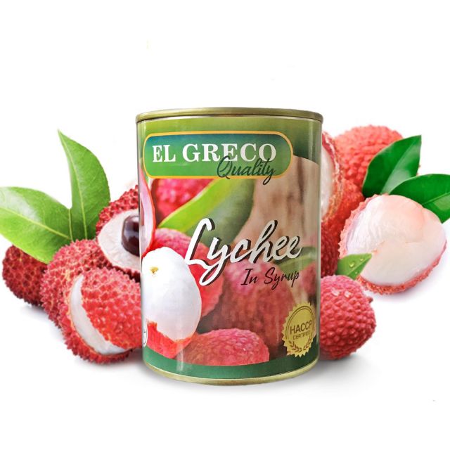 Vải Ngâm Nước Đường Farme Hộp 565g