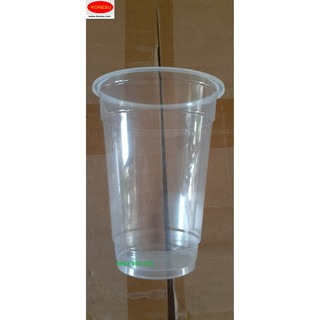 Bộ 100 ly nhựa pp 500 ml trơn đẹp