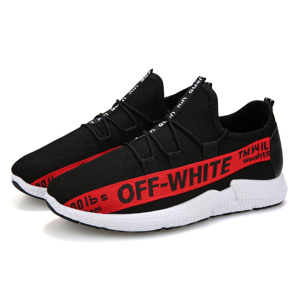 Giày Sneaker Nam Cao Cấp 2019 Off White Cá Tính -dg28