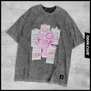 Áo thun kitty girl, áo thun nam nữ cổ tròn unisex odin clothing