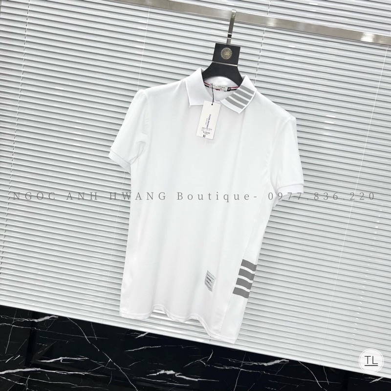áo phông polo vạch eo,cổ bẻ.mã QD22