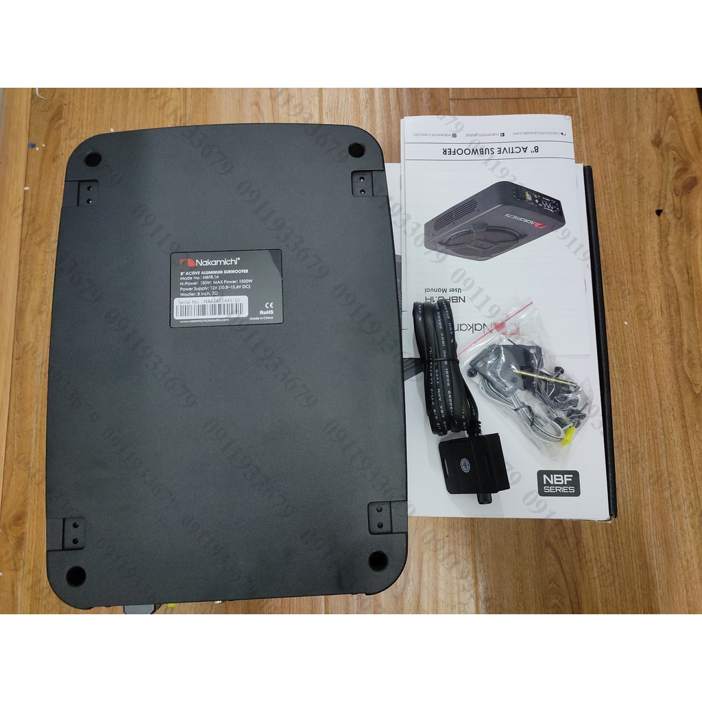 HCM-Loa sub gầm ghế NAKAMICHI NBF8.1A -bảo hành 12 tháng