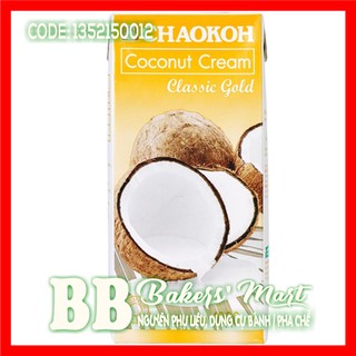 🔥 FREESHIP 🔥 Sữa dừa đậm đặc CHAOKOH Coconut Cream - Hộp 1 lít