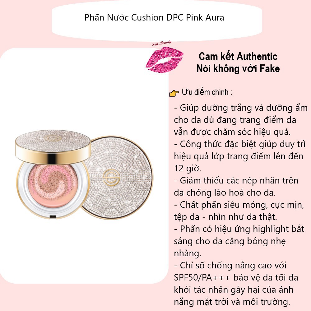 Phấn Nước Cushion DPC Pink Aura