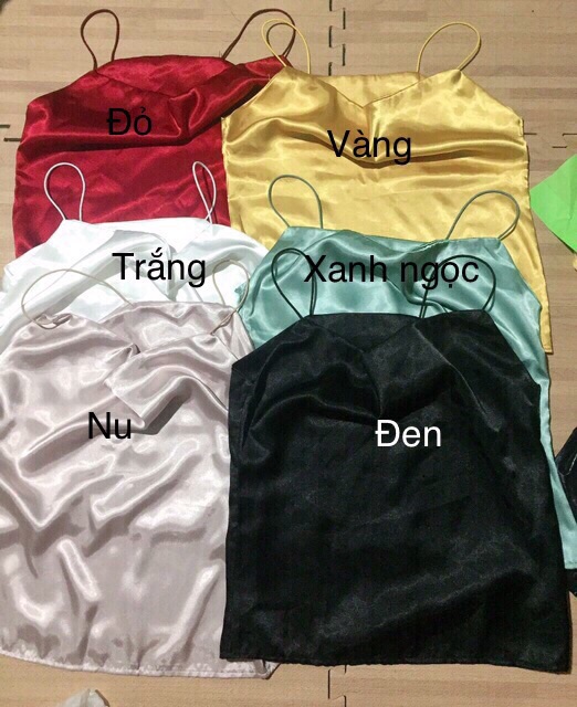 [Rẻ Vô Địch Áo 2 dây phi lụa cổ đỗ H.Giang Idol | BigBuy360 - bigbuy360.vn