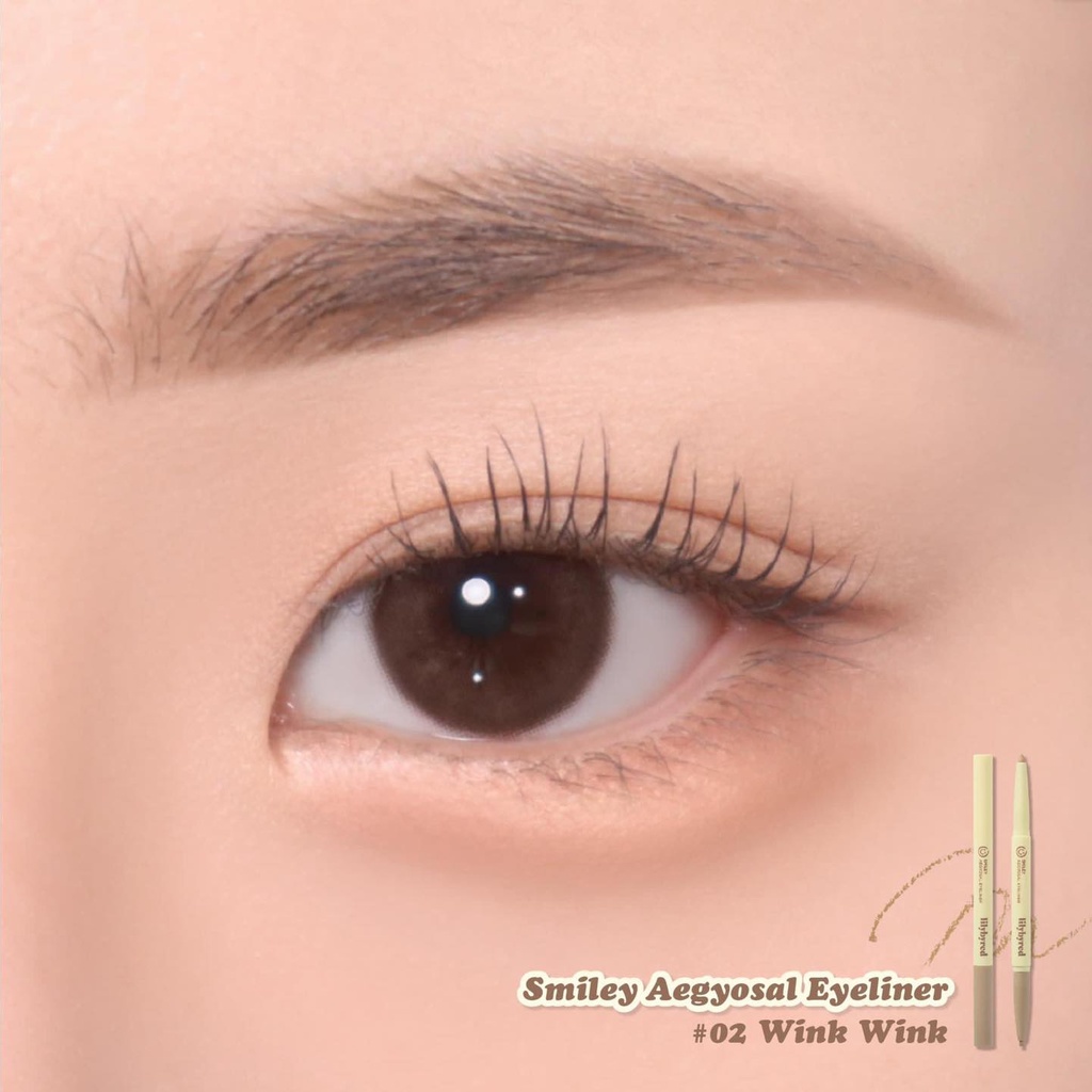 Kẻ Bọng Mắt Lilybyred Smiley Aegyosal Eyeliner 02