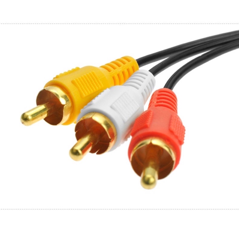Dây AV 6 Đầu Hoa Sen Dài 1,2M Dây AV 3 ra 3 Kết nối hình ảnh và âm thanh sắc nét.