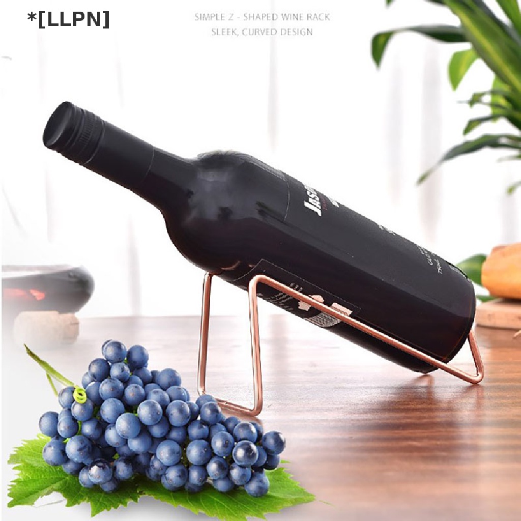 Giá Đỡ Chai Rượu / Bia / Chào Mừng Bằng Thép Không Gỉ Mạ Điện Đơn Giản
