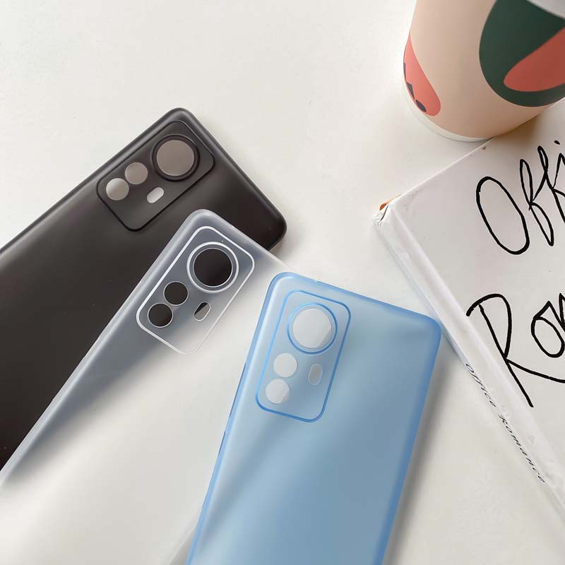 Ốp Điện Thoại PC Nhám Siêu Mỏng Đơn Giản Chống Dấu Vân Tay Cho Xiaomi Mi 12 12X Pro