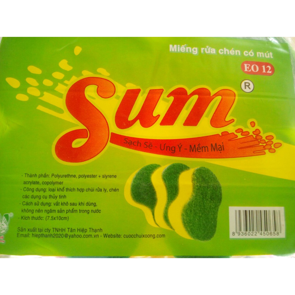 [GIẢM GIÁ] Mút Rữa Chén Đĩa Sum [SDC] | BigBuy360 - bigbuy360.vn