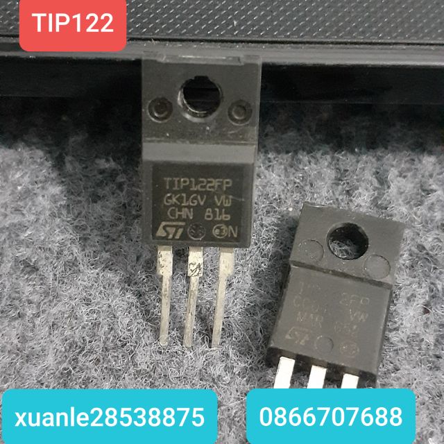 TRANSISTOR THÁO MÁY TIP122 LOẠI TỐT