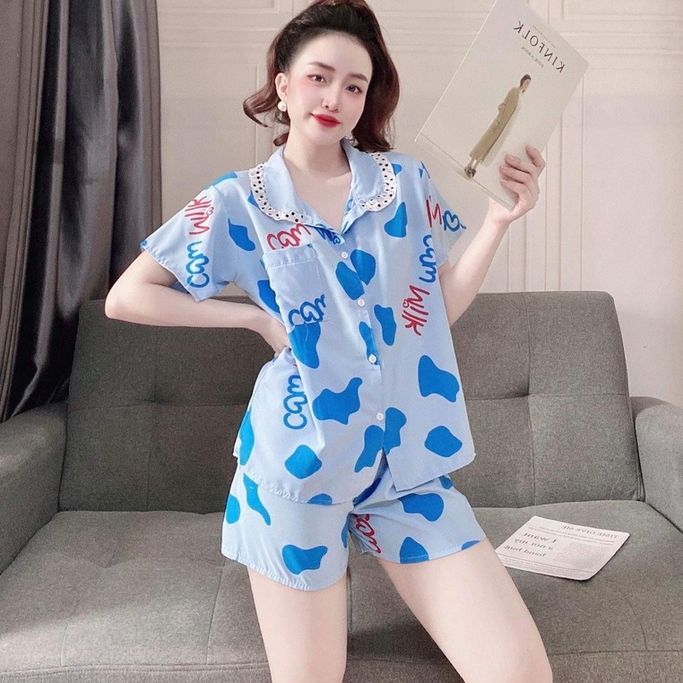 Set đồ ngủ lụa phom rộng/2 dây cao cấp siêu mềm mịn thoáng mát mặc ở nhà đủ màu | BigBuy360 - bigbuy360.vn