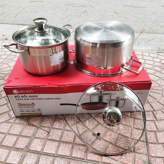 BỘ 2 NỒI INOX ELMICH EDA-05S2