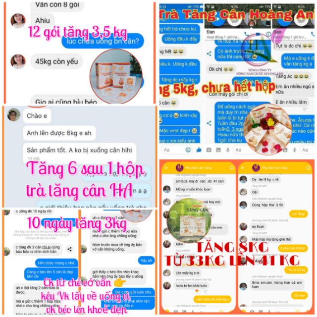 Trà Thảo Mộc Tăng Cân Hoàng Anh Health Gain Tea | BigBuy360 - bigbuy360.vn