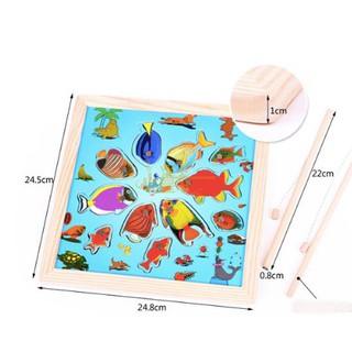Đồ chơi bảng câu cá đại dương 2 cần câu cho bé