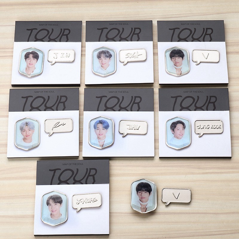 Keyring BTS MOTS7 (Móc khóa BTS)