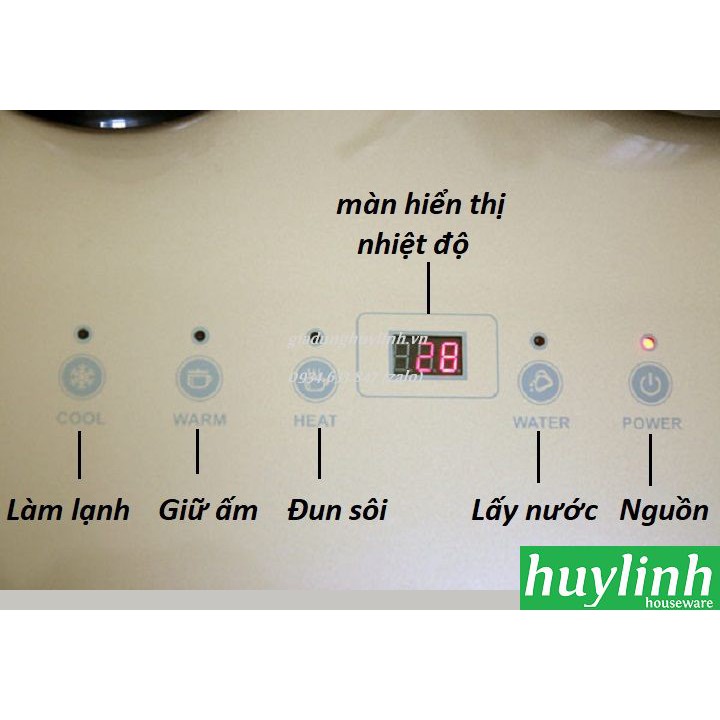 [Mã ELHAMS5 giảm 6% đơn 300K] Cây nước nóng lạnh kết hợp bàn pha trà Fujie WD3000E