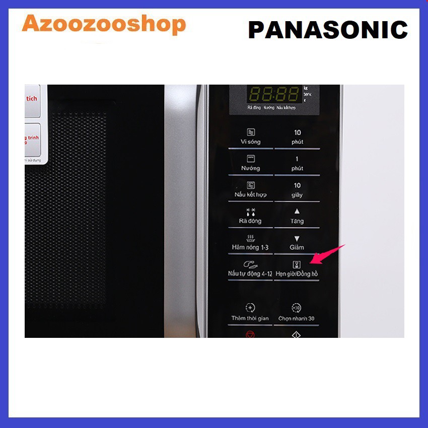 Lò vi sóng Panasonic PALM-NN-GT35HMYUE, chính hãng, bảo hành 12 tháng trên toàn quốc