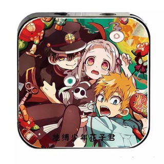 Máy nghe nhạc Jibaku Shounen Hanako-kun Ác quỷ trong nhà xí anime chibi mini tặng tai nghe cắm dây có mic và dây sạc