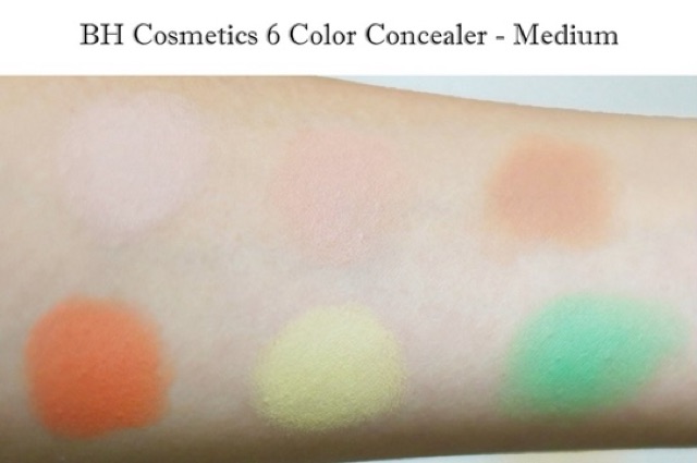 Bảng che khuyết điểm 6 màu Bh cosmetic | BigBuy360 - bigbuy360.vn