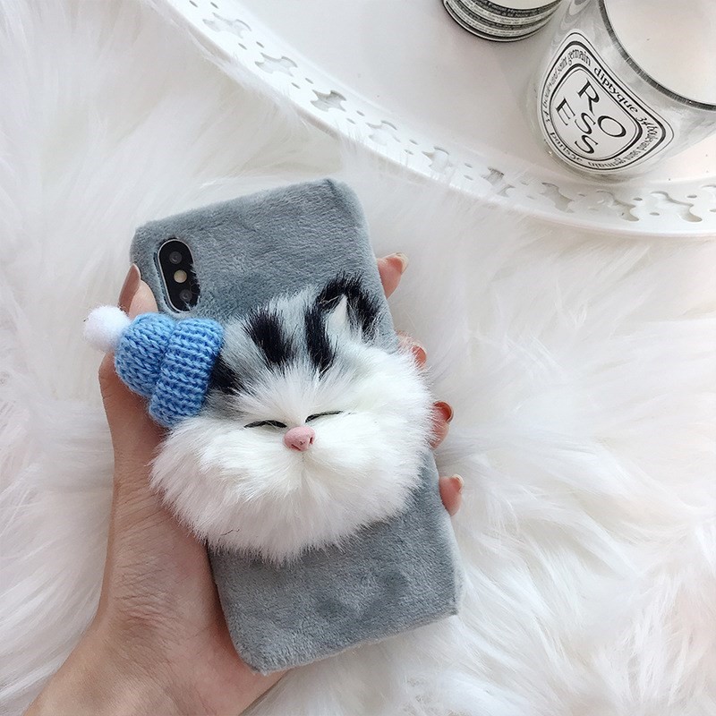 Ốp Iphone Mèo mũ 6/6s,6Plus/6sPlus,7/8,7Plus/8Plus,X/Xs,XsMax