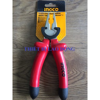 Kìm răng cách điện ingco hicp01180