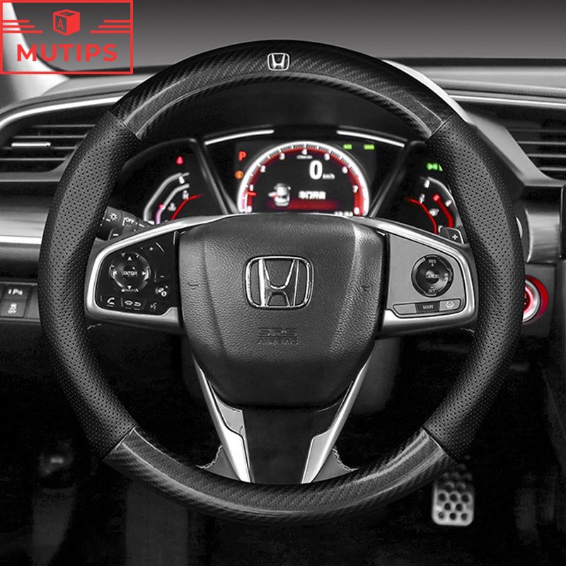 Bao Da Bọc Vô Lăng Xe Hơi Honda City Civic CRV HRV BRV Freed Brio Accord Jazz