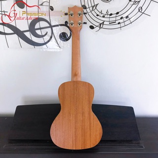 Đàn ukulele concert full gỗ mộc size 23