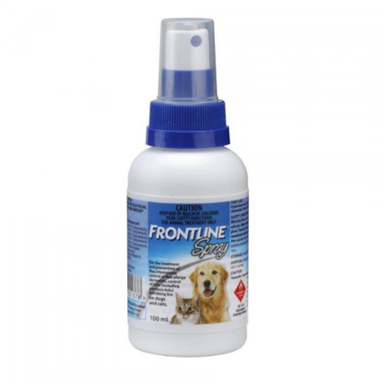 Dung dịch frontline sray 100ml: dùng để xịt ve,rận,bọ chét, cho chó và mèo hiệu quả kéo dài