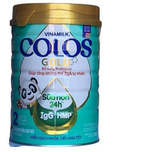 Sữa non Vinamilk colosgold số 2 tăng kháng thể IGG tự nhiên, miễn dịch khỏe, tiêu hóa tốt 800g