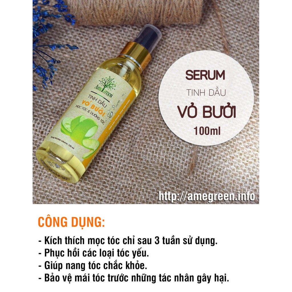 Serum tinh dầu Bưởi kích mọc tóc AmeGreen