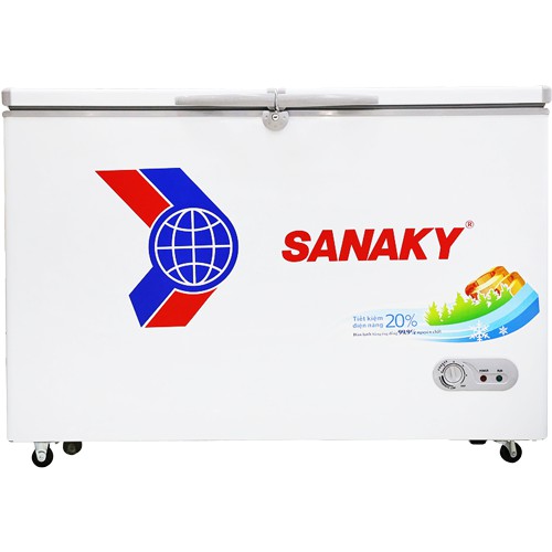  Tủ Đông Sanaky VH-2899W3 - 2 NGĂN 1 ĐÔNG 1 MÁT,2 CỬA,220 LÍT