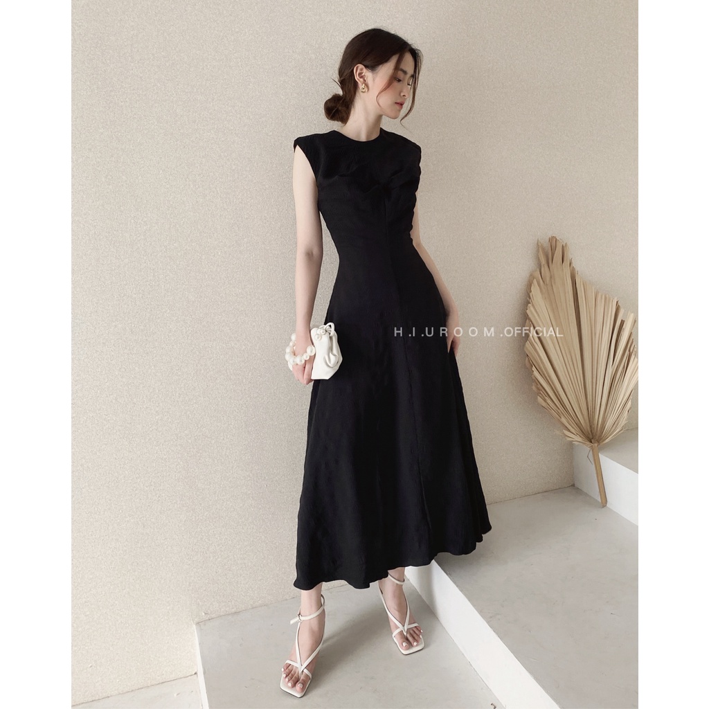 Váy MIDI dài H.I.U ROOM tôn dáng hack eo dự tiệc HIU design, chất vải nhẹ mát, co dãn 2 chiều. ( BESTSELLER ) | BigBuy360 - bigbuy360.vn